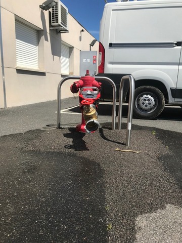 Maintenance de poteau incendie